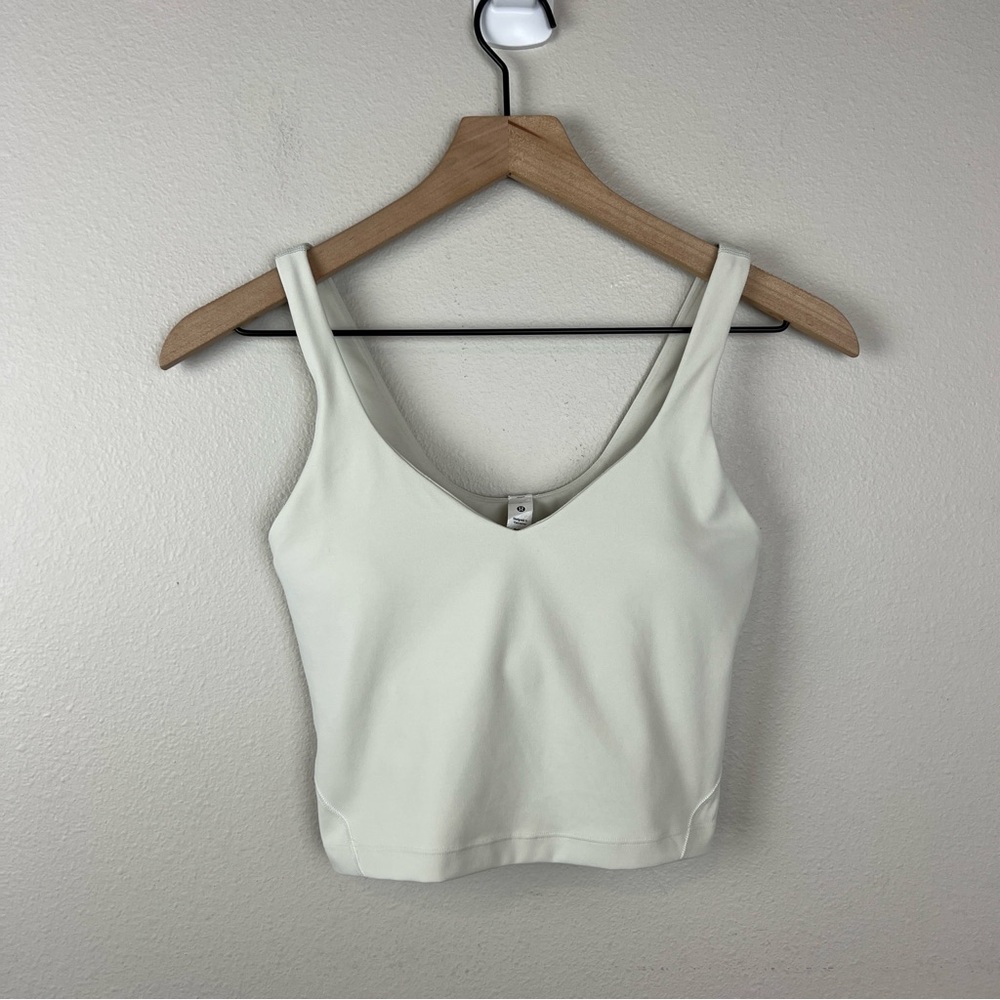 Lululemon Align Tank Top White Opal - Picture 2 of 4